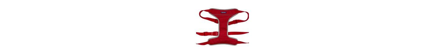  Ancol Nylon Travel & Exercise Harness Red