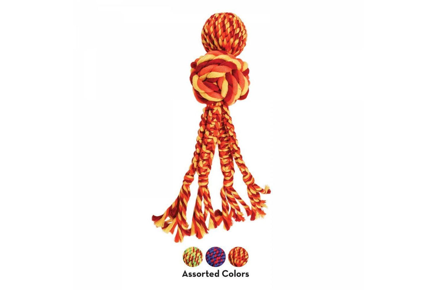  KONG Wubba Weaves With Rope Assorted
