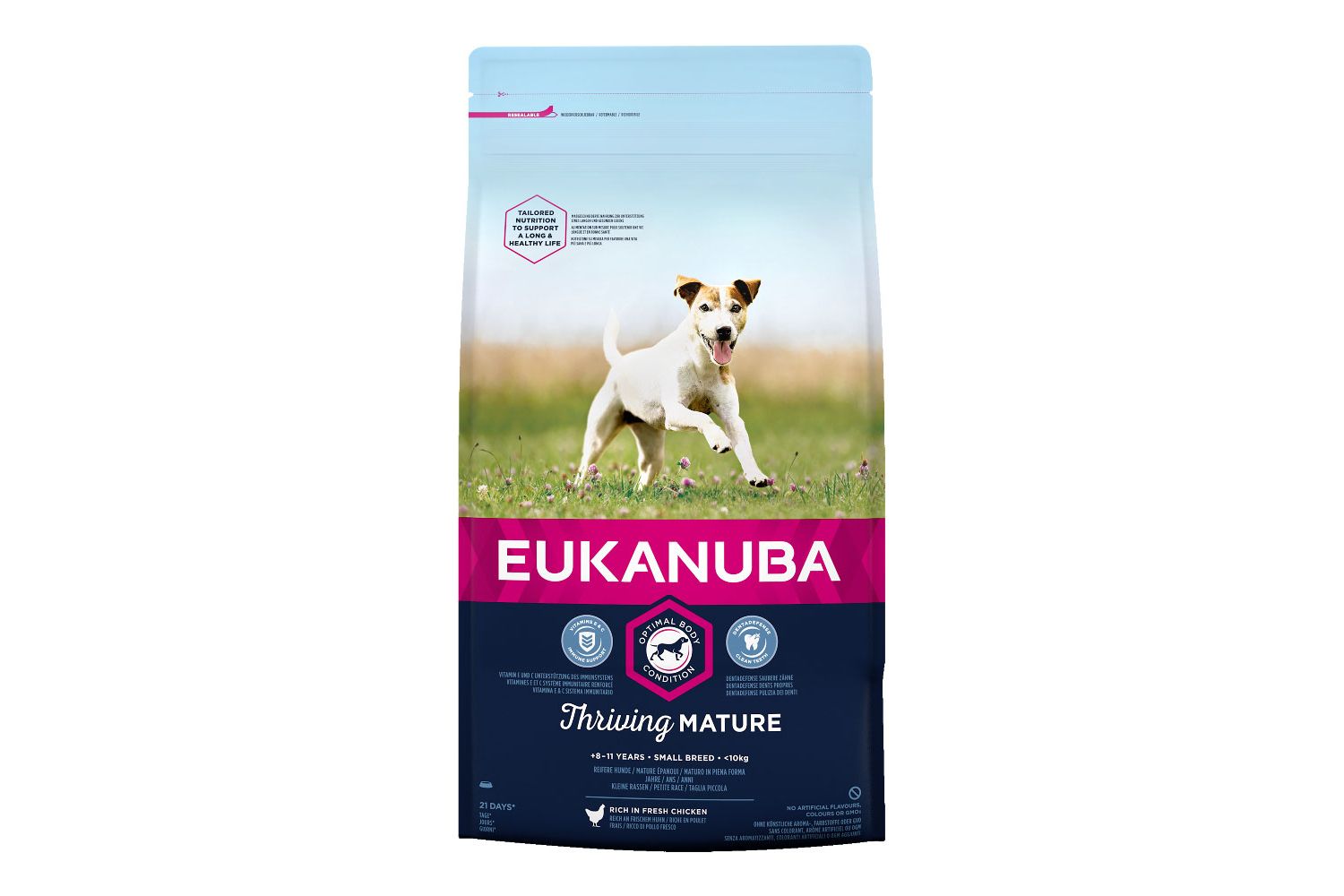  Eukanuba Thriving Mature Small Breed Dog Food With Chicken 2kg