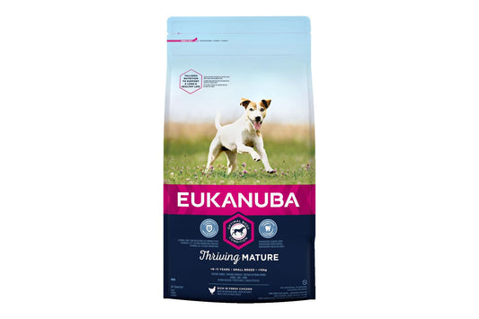  Eukanuba Thriving Mature Small Breed Dog Food With Chicken 2kg