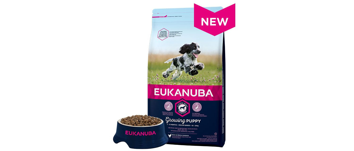  Eukanuba Growing Puppy Medium Breed Chicken 2kg