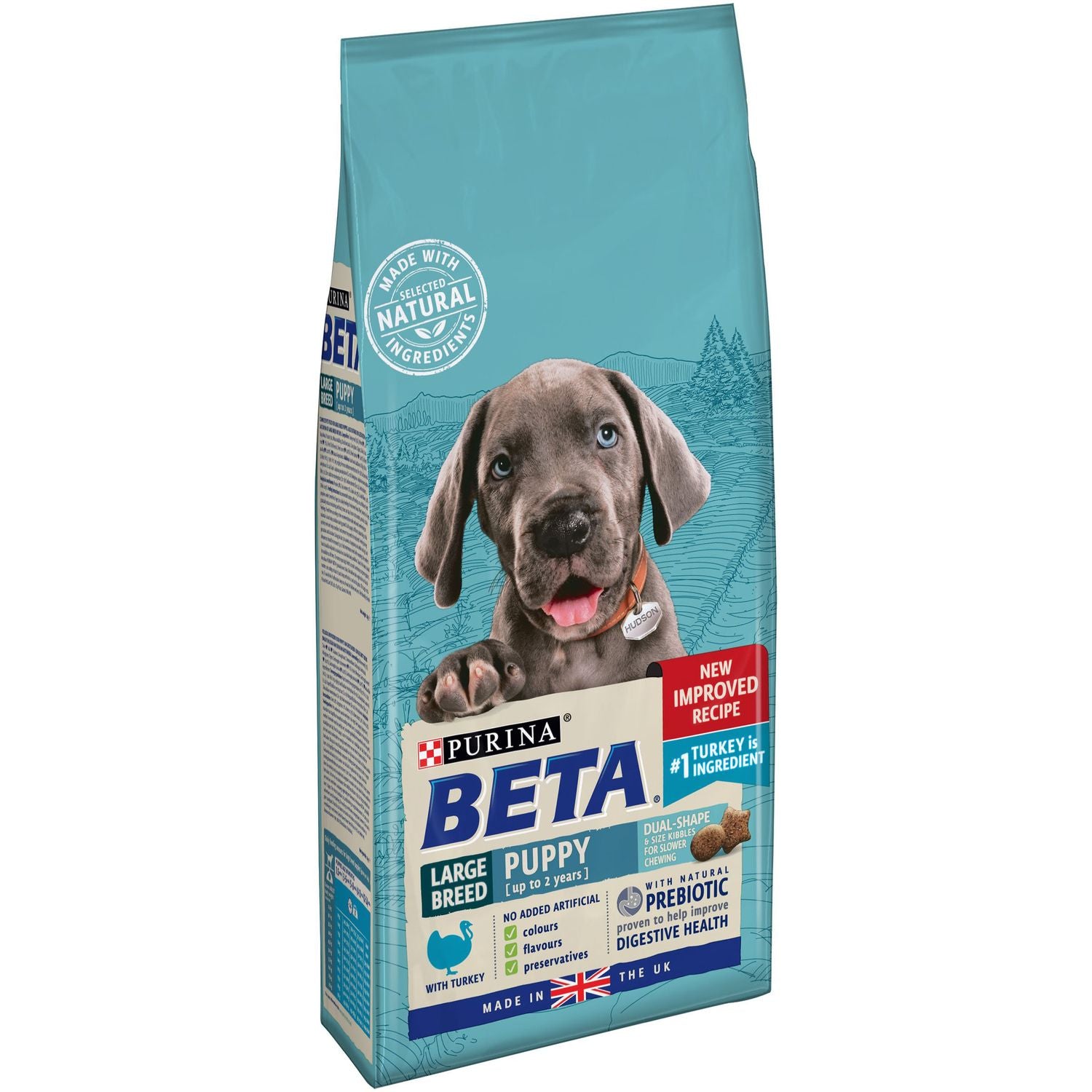  Beta Puppy Large Breed Dry Dog Food With Turkey 2kg
