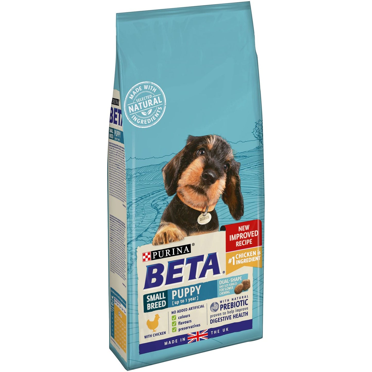  Beta Puppy Small Breed Dry Dog Food With Chicken 2kg