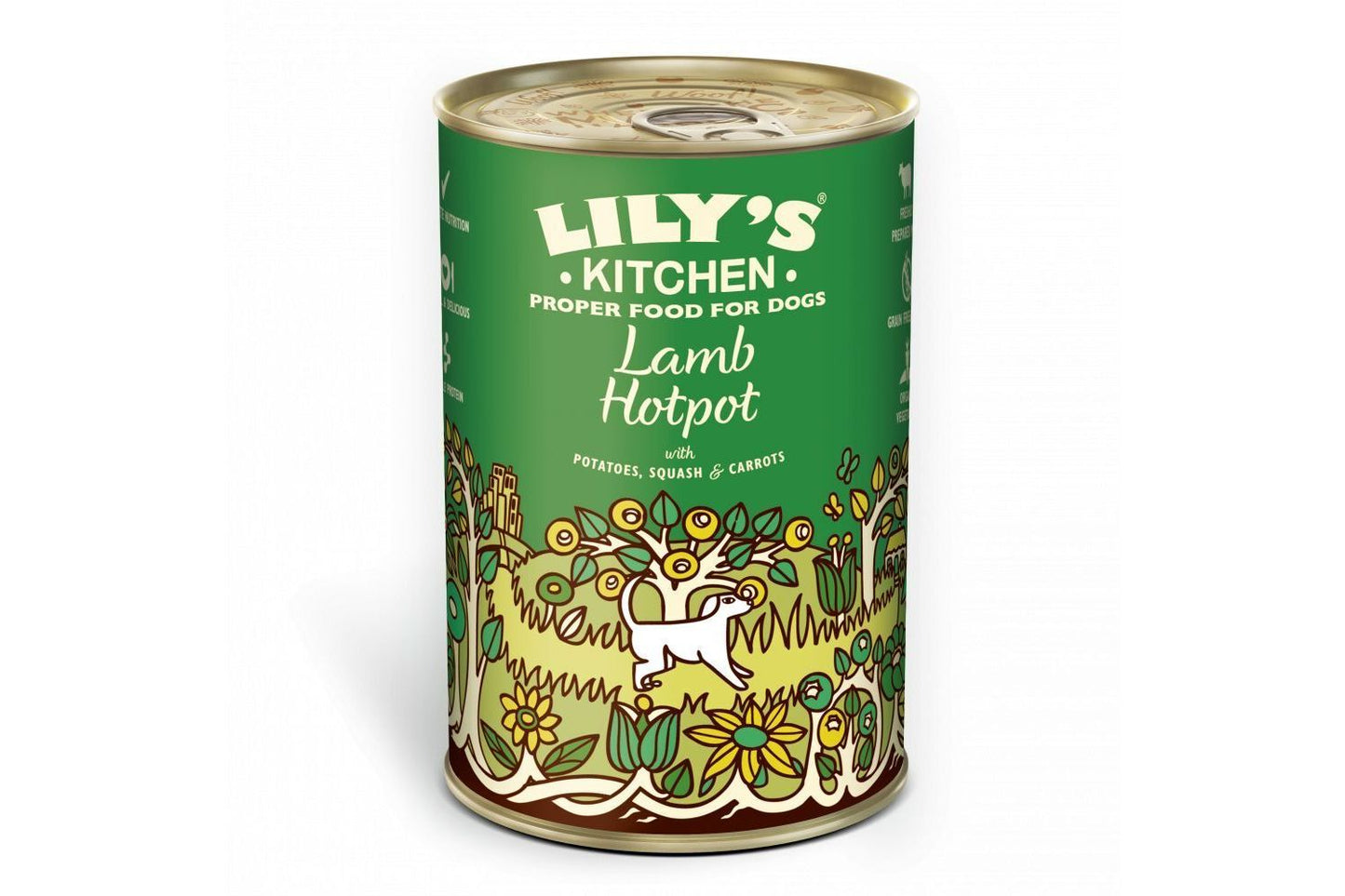  6 X 400g Lily's Kitchen Wet Dog Tin Lamb Hotpot