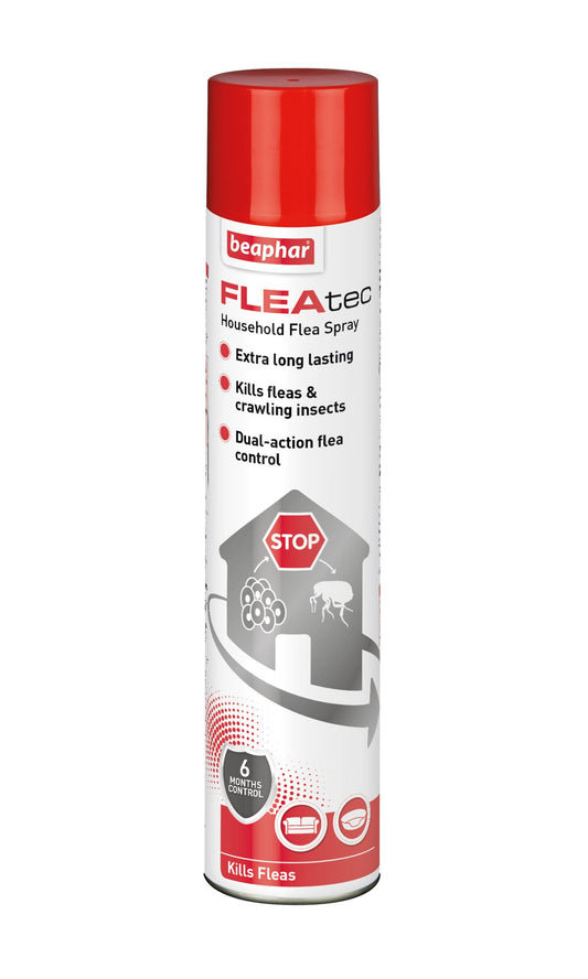  Beaphar FLEAtec Household Flea Spray With IGR 600ml