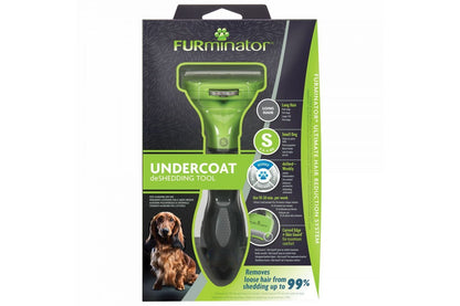  FURminator Undercoat DeShedding Tool For Small Long Hair Dog