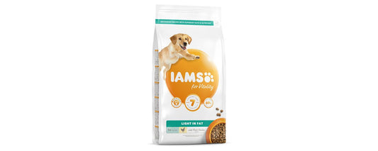  Iams Vitality Light In Fat Dog Food With Fresh Chicken 2kg