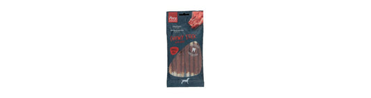  6 X Pets Unlimited Chewy Sticks Dog Treats With Beef - 8 Pieces