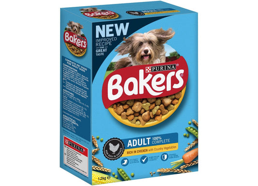  Bakers Adult Dog Food Rich In Chicken With Country Vegetables
