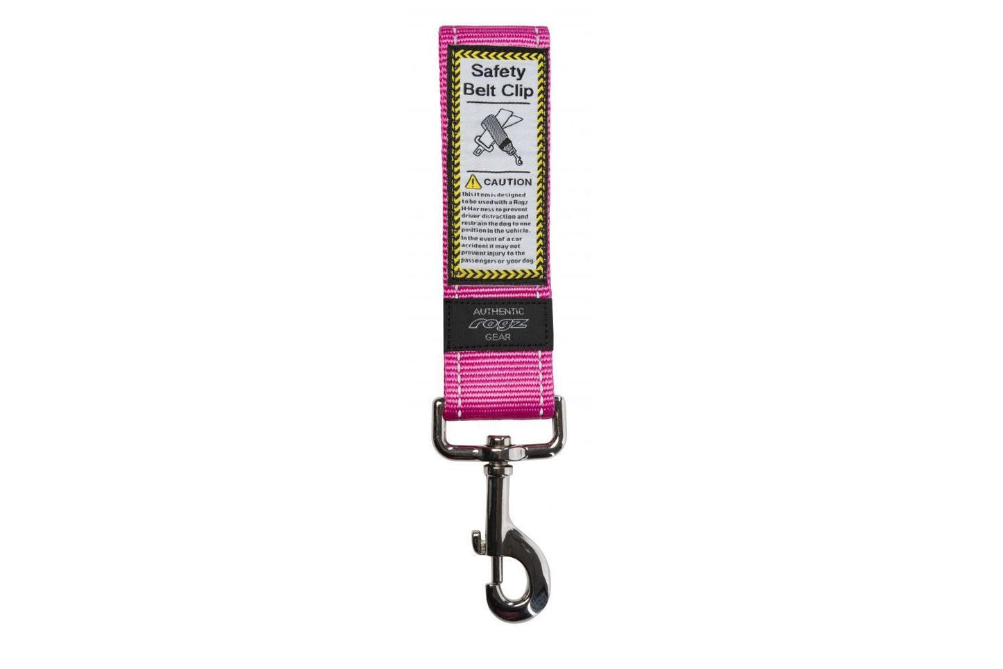  Rogz Dog Seat Belt Clip Pink