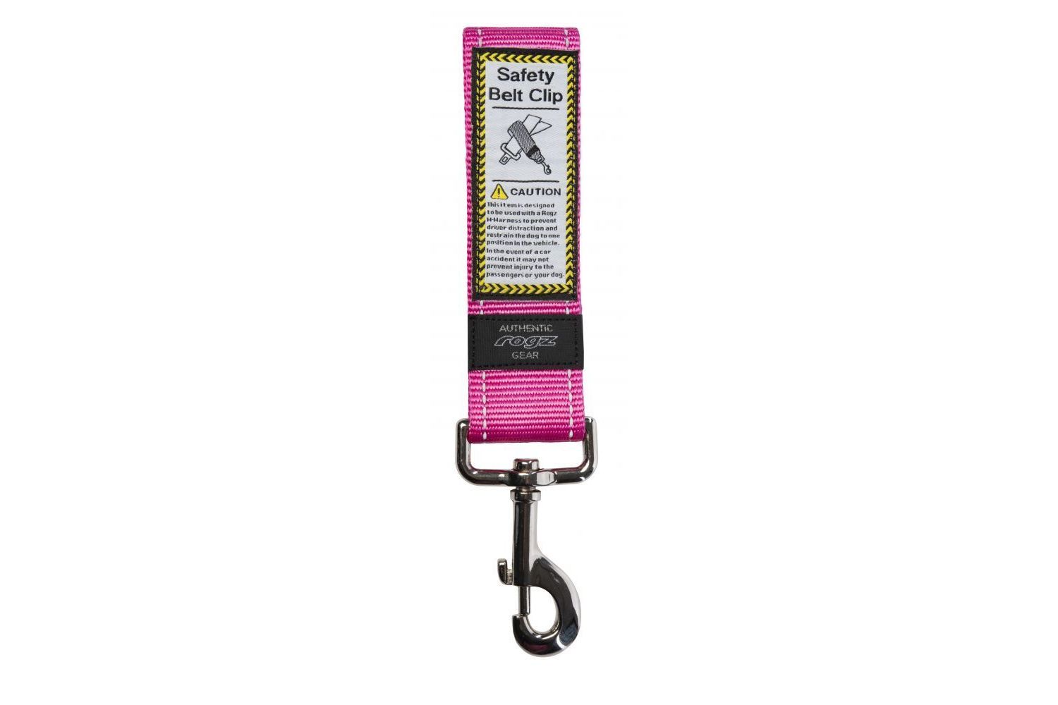  Rogz Dog Seat Belt Clip Pink