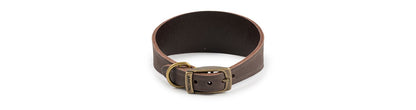  Ancol Timberwolf Sable Greyhound/Whippet Leather Dog Collar