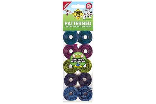  Bags On Board Refills Patterned 140 Pack