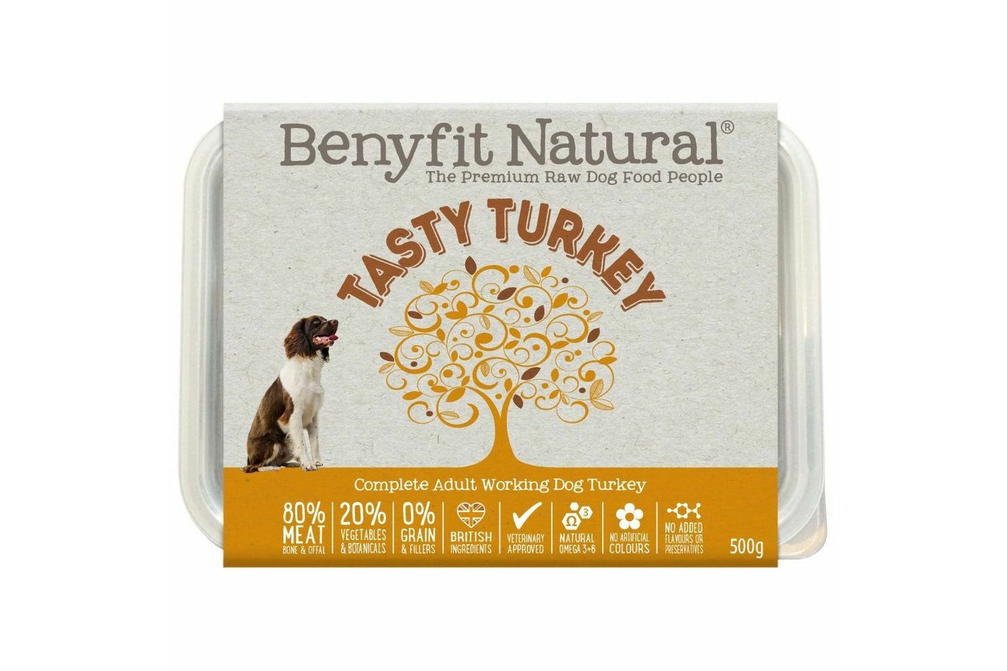  Benyfit Natural Tasty Turkey Dog Food 500g