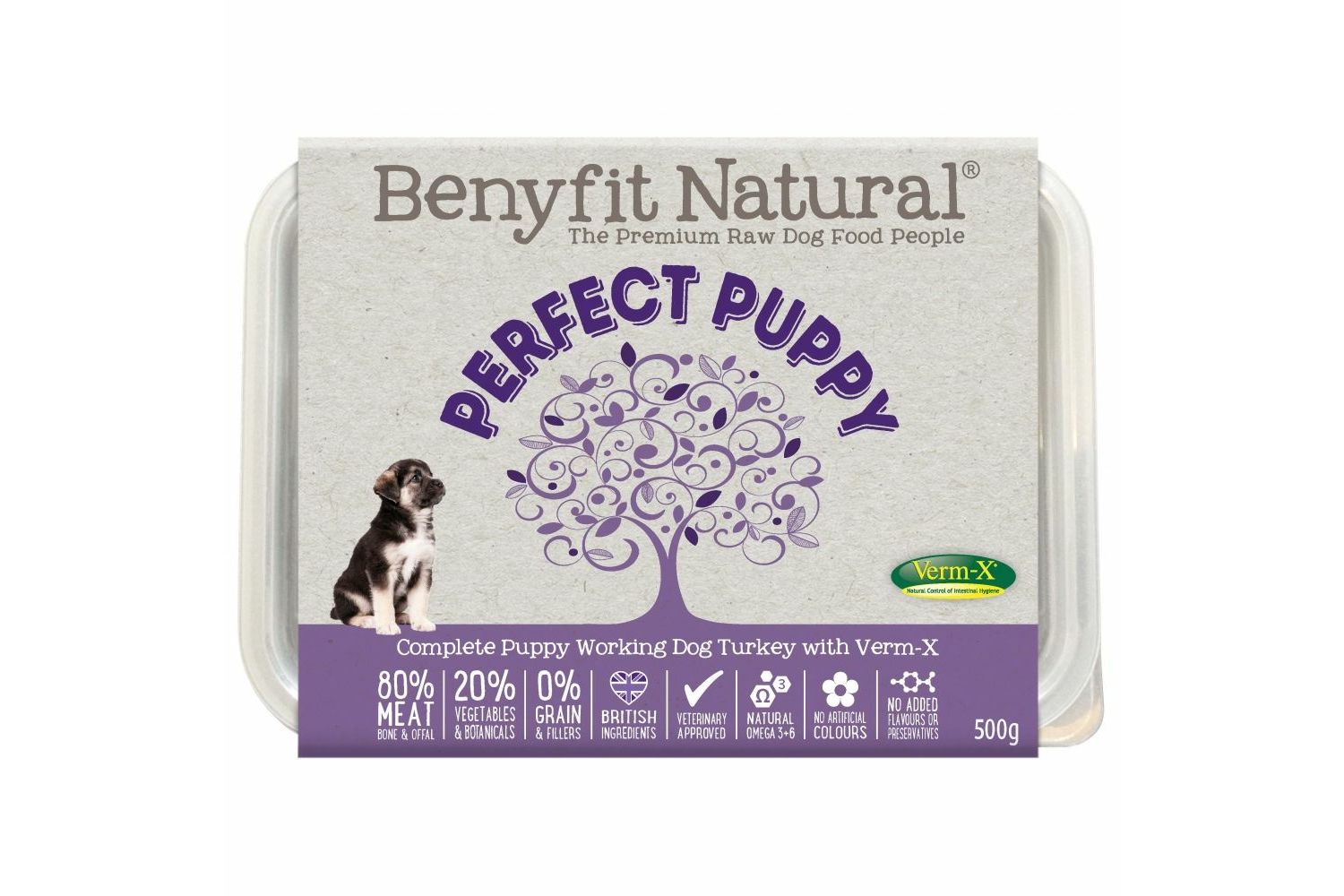  Benyfit Natural Perfect Puppy Turkey 500g
