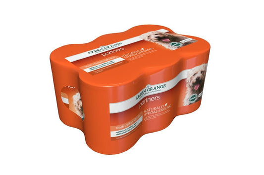  24 X 395 Arden Grange Partners Chicken & Rice Wet Dog Food