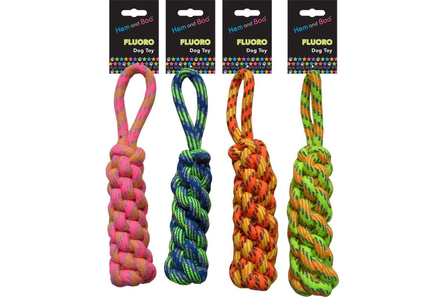  Hem & Boo Fluro Rope Toy Short