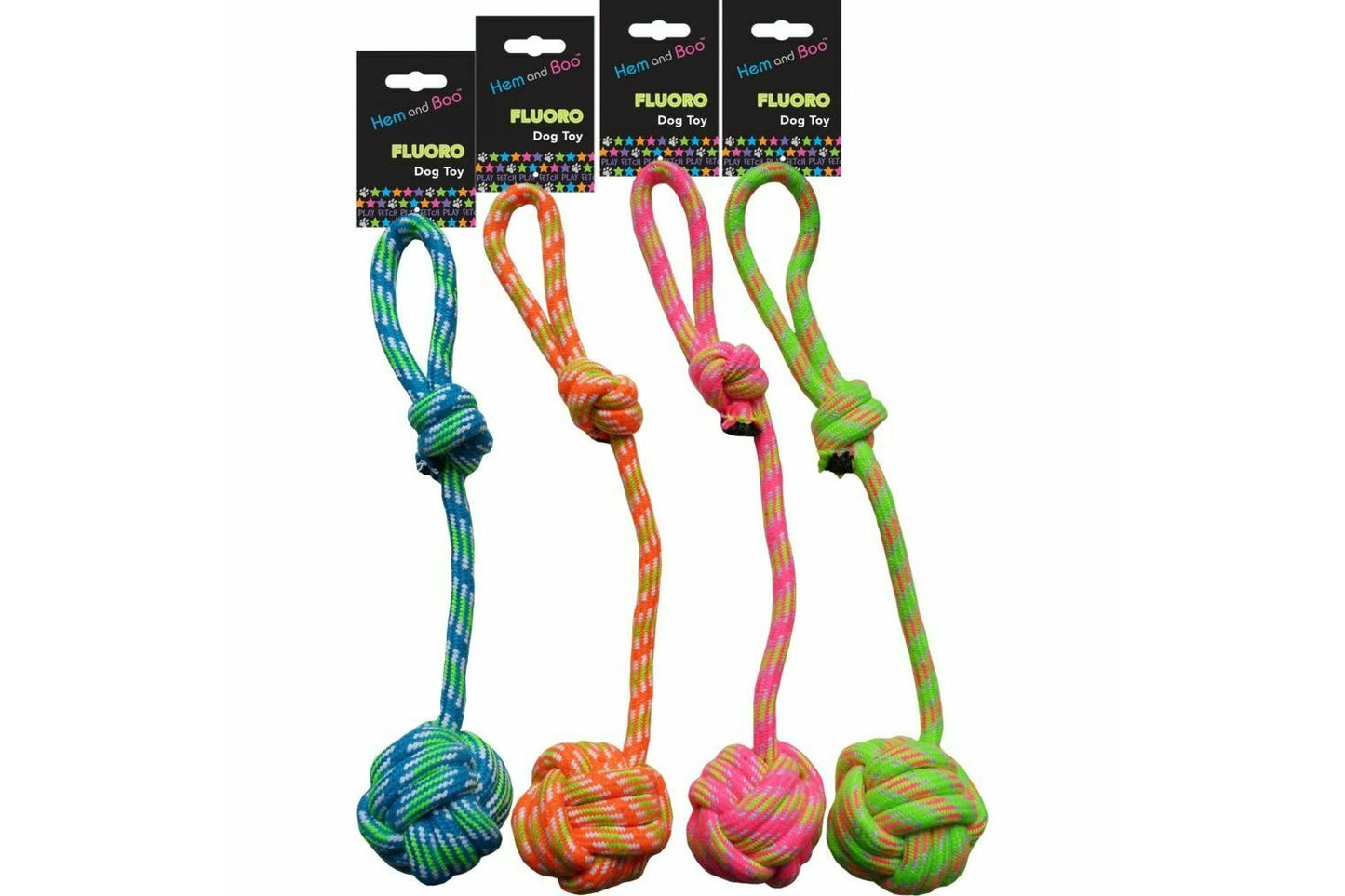  Hemm & Boo Fluoro Rope Toy Long