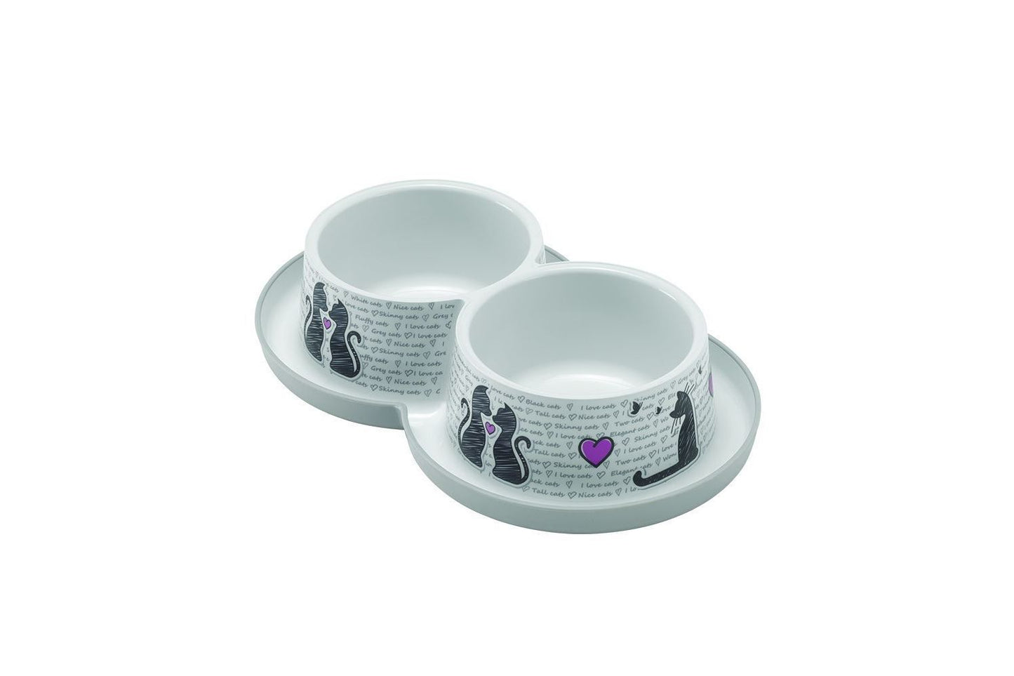 Moderna Trendy Dinner Cats In Love White