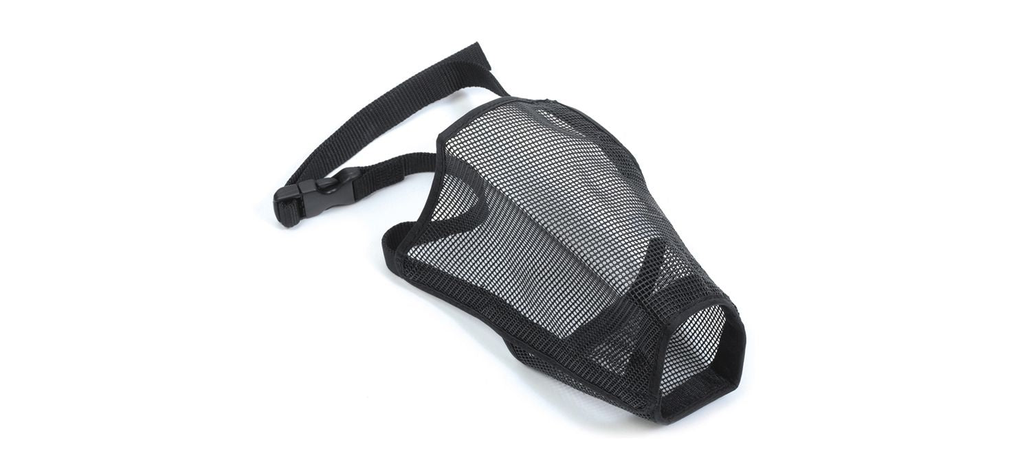 Ancol Mesh Dog Muzzle Black