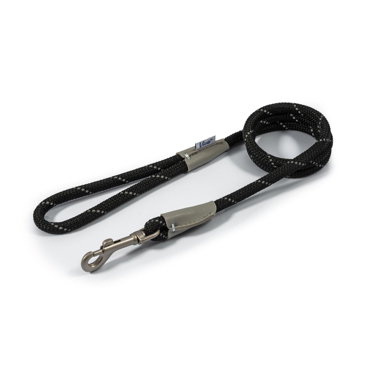  Ancol Viva Reflective Rope Lead Black