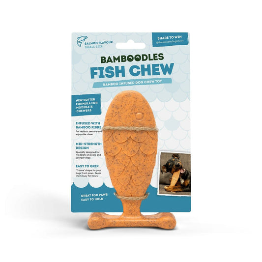  Bamboodles Fish Dog Toy