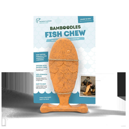  Bamboodles Fish Dog Toy