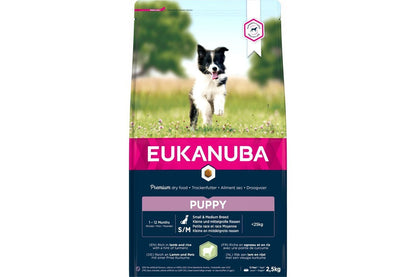  Eukanuba Puppy & Junior Small/Medium Lamb & Rice
