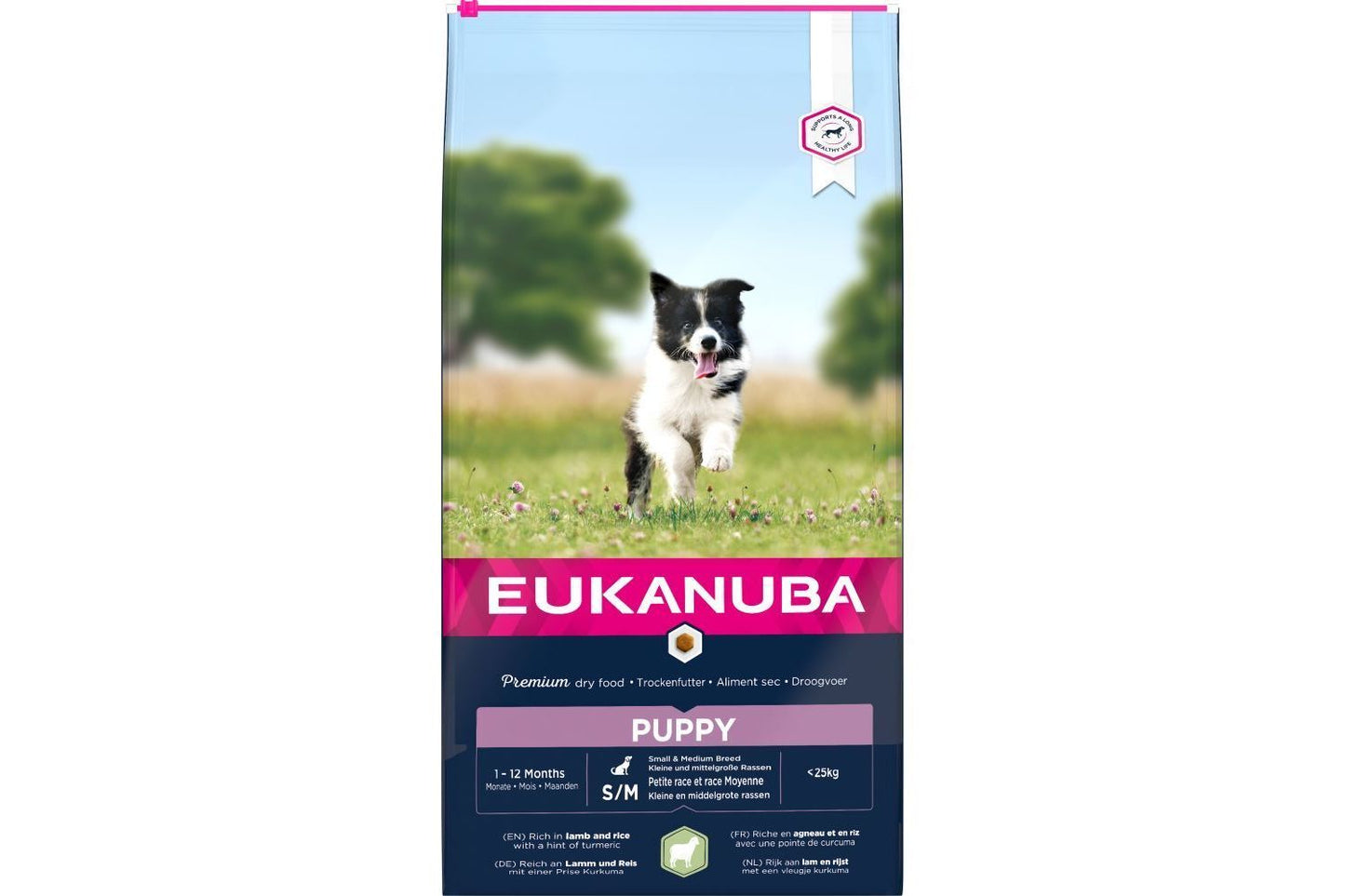  Eukanuba Puppy & Junior Small/Medium Lamb & Rice