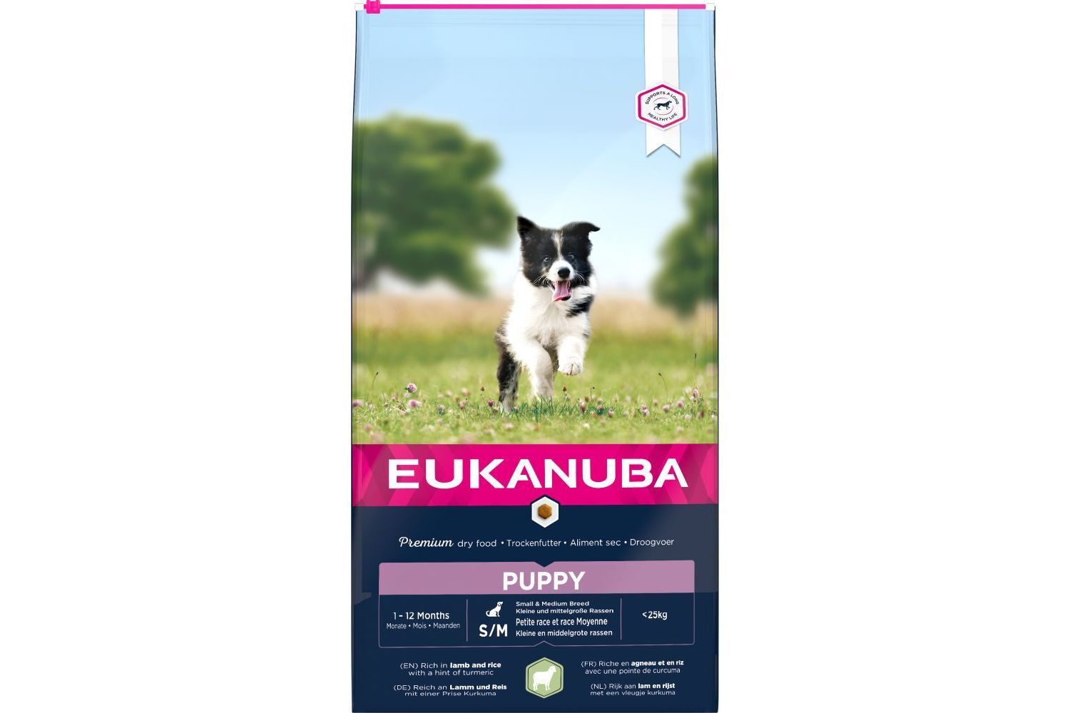  Eukanuba Puppy & Junior Small/Medium Lamb & Rice