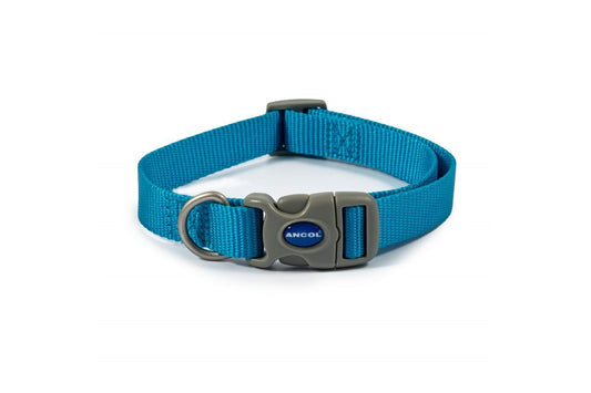  Ancol Viva Adjustable Blue Dog Collar