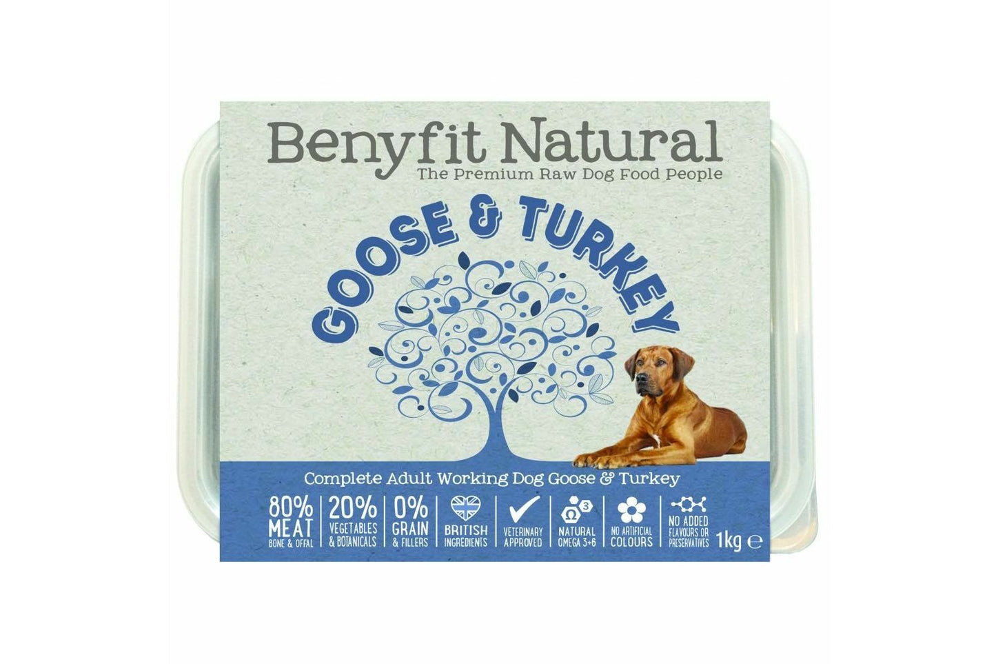  Benyfit Natural Goose & Turkey Dog Food