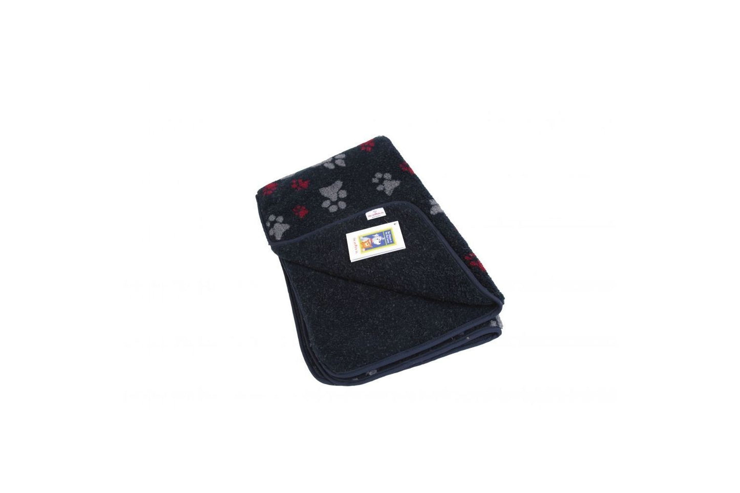  AniMate Blanket Navy Paw Small