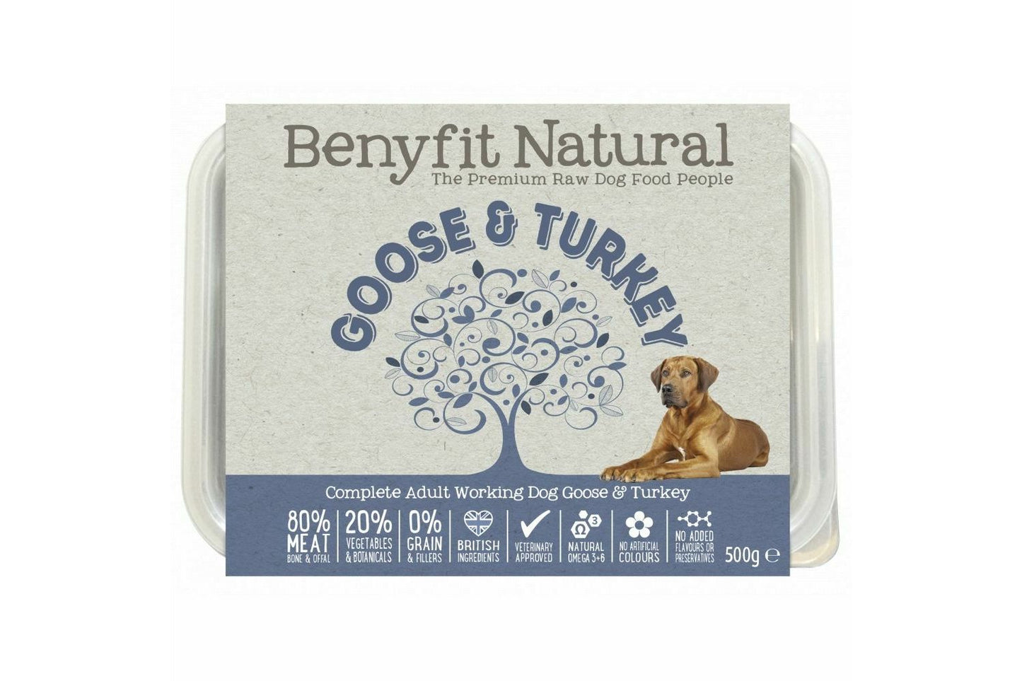  Benyfit Natural Goose & Turkey Dog Food