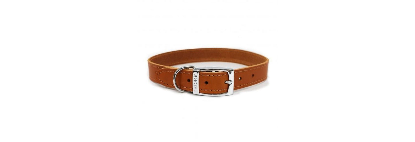  Ancol Heritage Tan Leather Collar