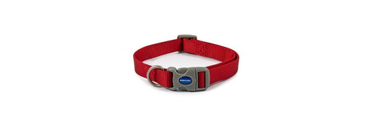  Ancol Viva Nylon Adjustable Red Dog Collar