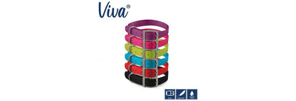  Ancol Viva Nylon Adjustable Red Dog Collar