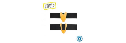  Ancol Orange Flashing Blinker Collar Light
