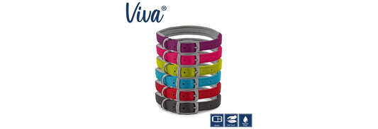  Ancol Viva Nylon Padded Black Collar