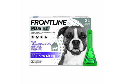  Frontline Plus Spot On For Large Dogs