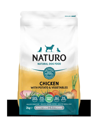  Naturo Chicken With Potato & Vegetables Dry Dog Food