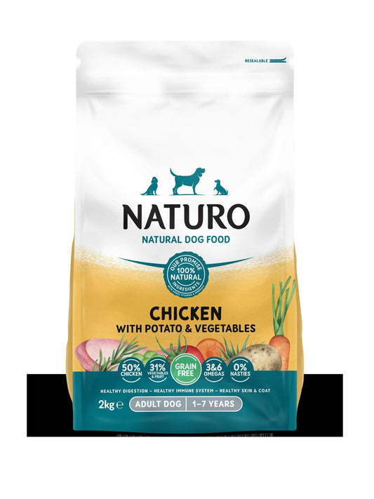  Naturo Chicken With Potato & Vegetables Dry Dog Food