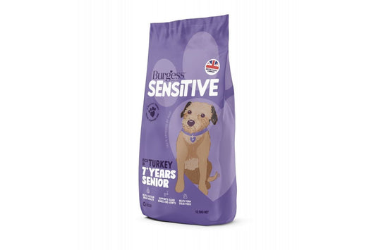  Burgess Sensitive Senior Turkey Dog Food