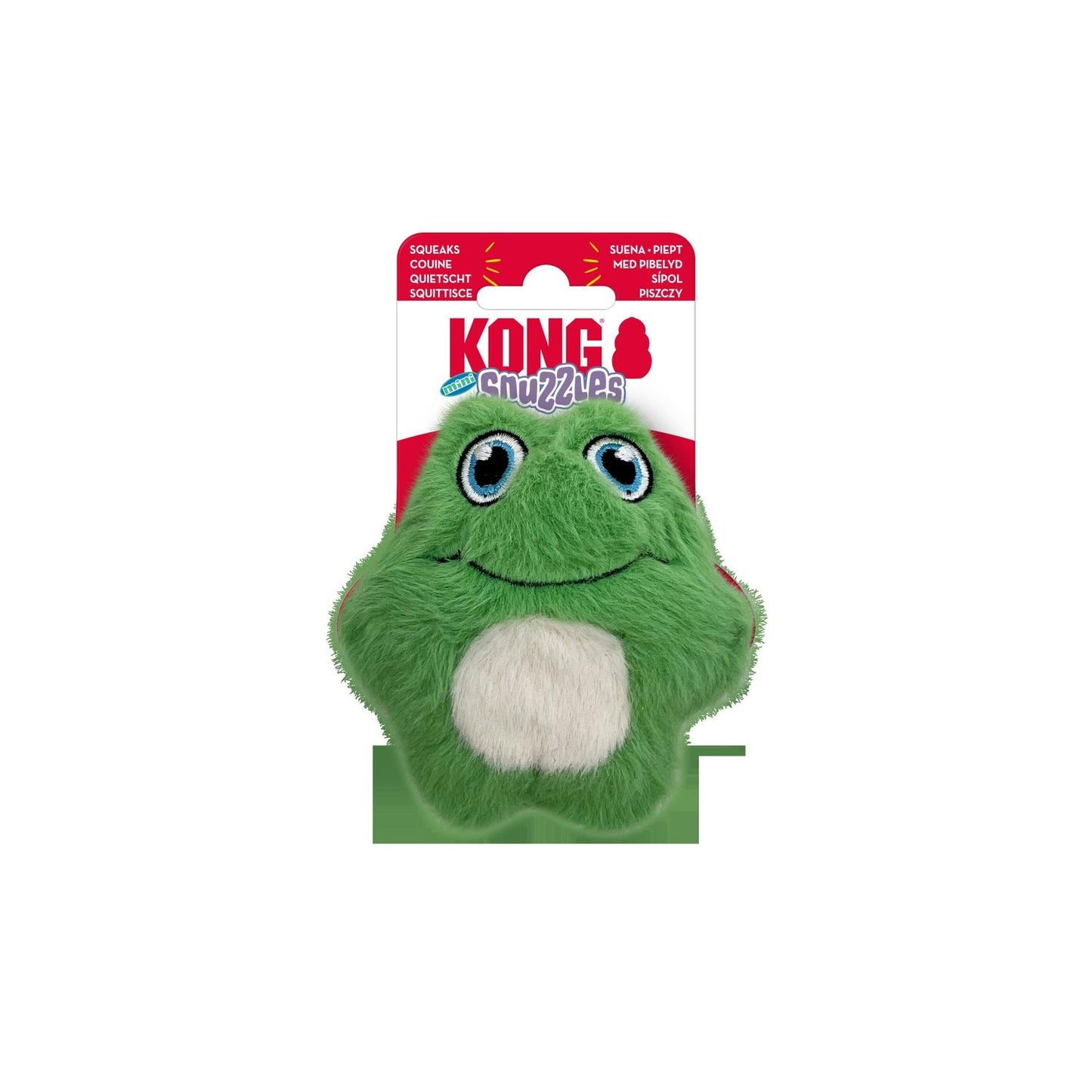  KONG Snuzzles Mini Frog Dog Toy
