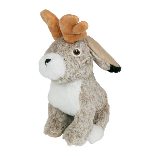  Tall Tails Plush Jackalope Animated Ear Toy Dog Toy 9 Inch