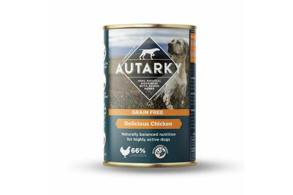  Autarky Adult Dog Grain Free Chicken Wet Dog Food 12 X 395g
