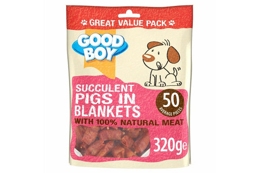 Good Boy Pawsley & Co Succulent Pigs In Blankets Dog Treats