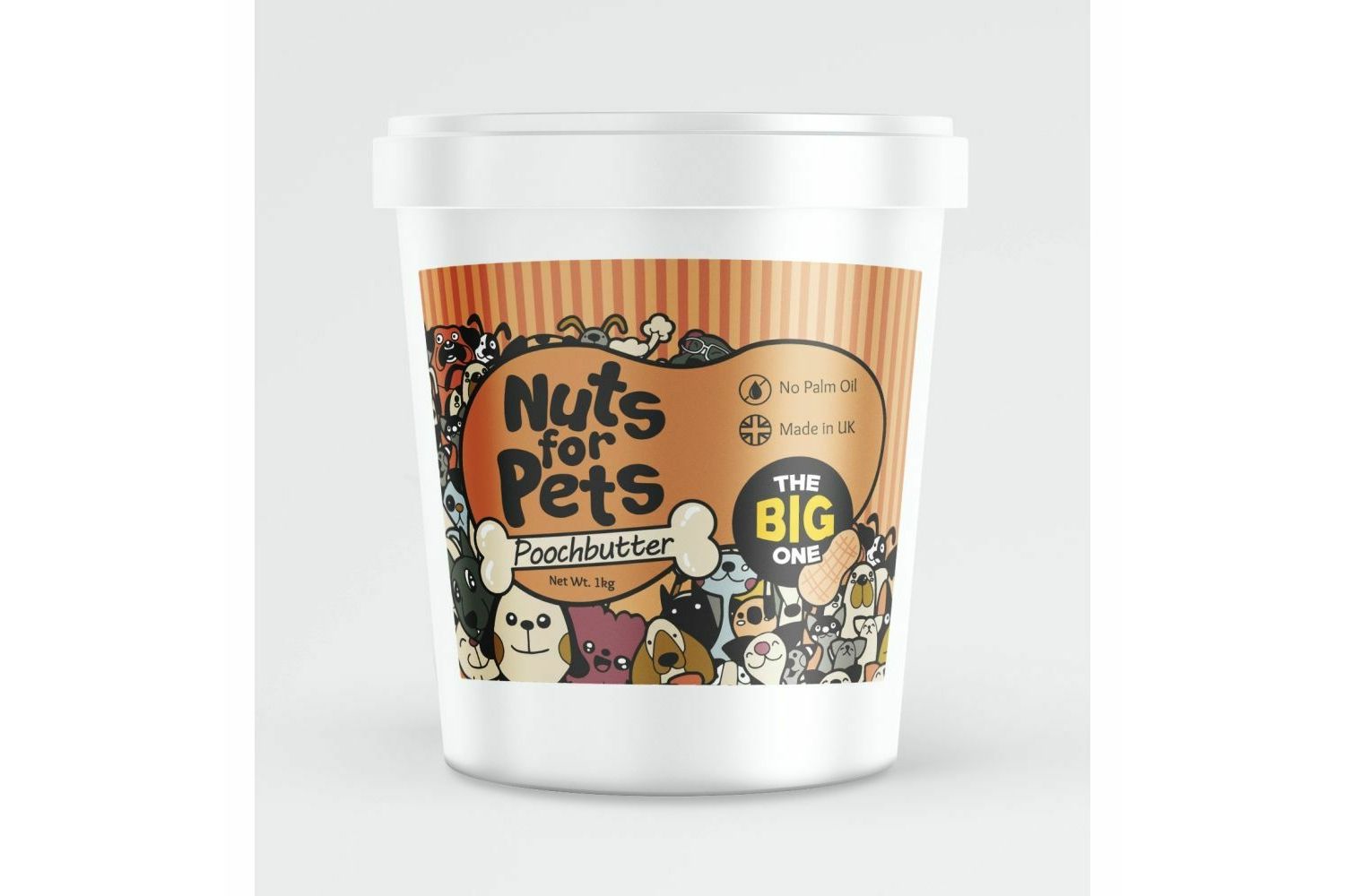  Nuts For Pets Poochbutter Peanut Butter 1kg