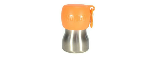  KONG H20 Stainless Steel Bottle For Dogs Orange