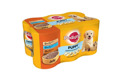  Pedigree Puppy Growth & Protection Mixed Selection In Jelly Wet Dog Food